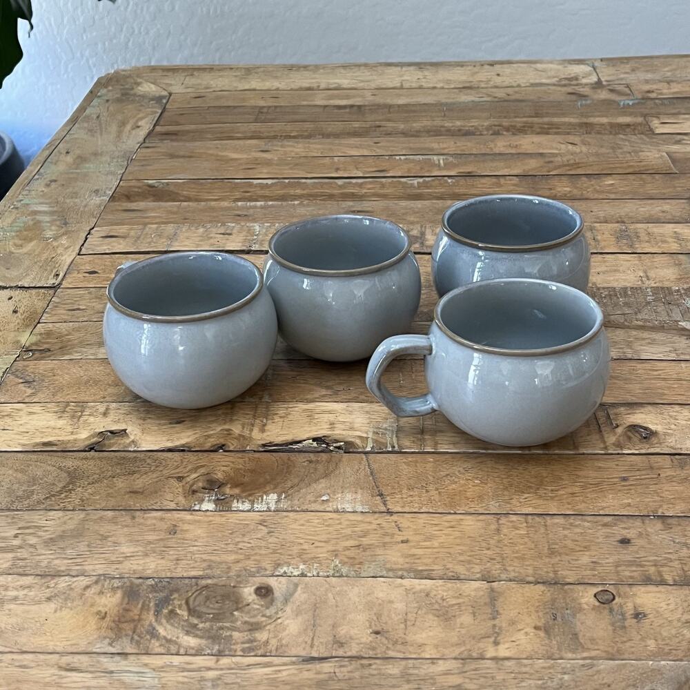 Hearth and Hand With Magnolia Artisan Stoneware Mug Set Grey